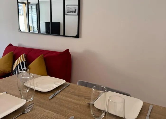 6 Chaleureux Proximite Gare Et Centre Apartament *
